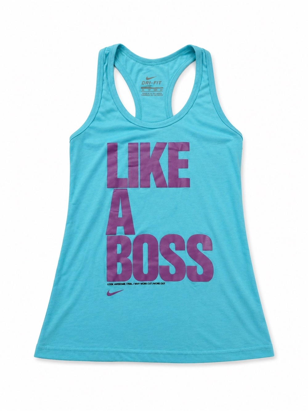 Nike like a boss workout tank top size extra small